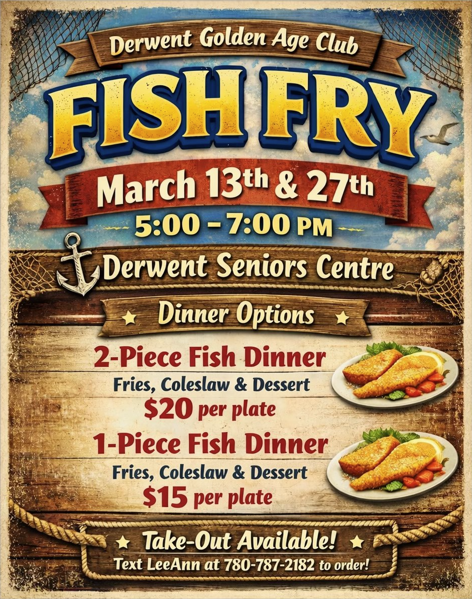 Derwent Golden Age Club fish Fry