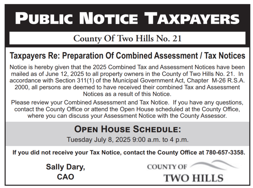 2025 Tax Notice