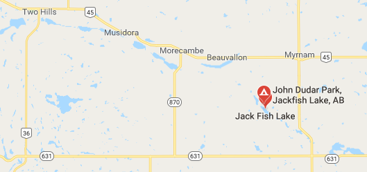 Jackfish Lake Map